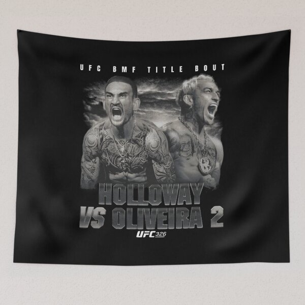 Item preview, UFC 326 Holloway Vs. Oliveira 2 Match Up designed and sold by JeyVel.