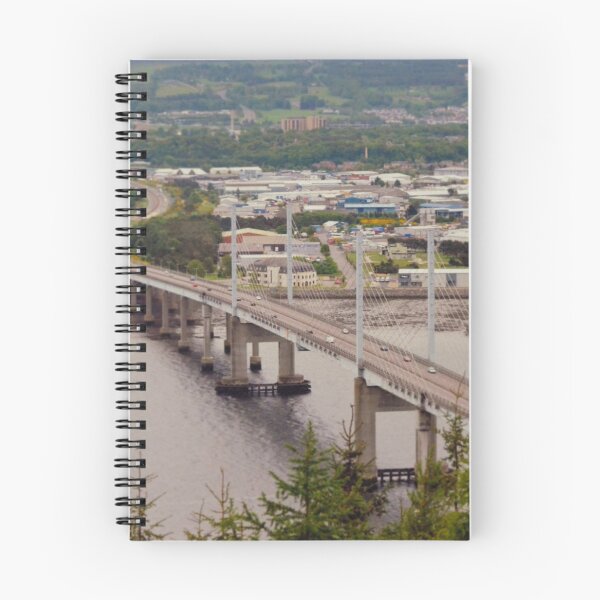 Item preview, Kessock Bridge Inverness Ord Hill Raigmore Photography Print designed and sold by ArcanePrintsxo.