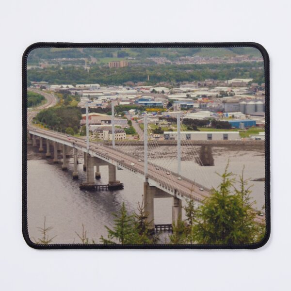 Item preview, Kessock Bridge Inverness Ord Hill Raigmore Photography Print designed and sold by ArcanePrintsxo.