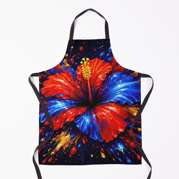 Item preview, Haitian Sensation Hibiscus Color Burst designed and sold by BrickByDream.