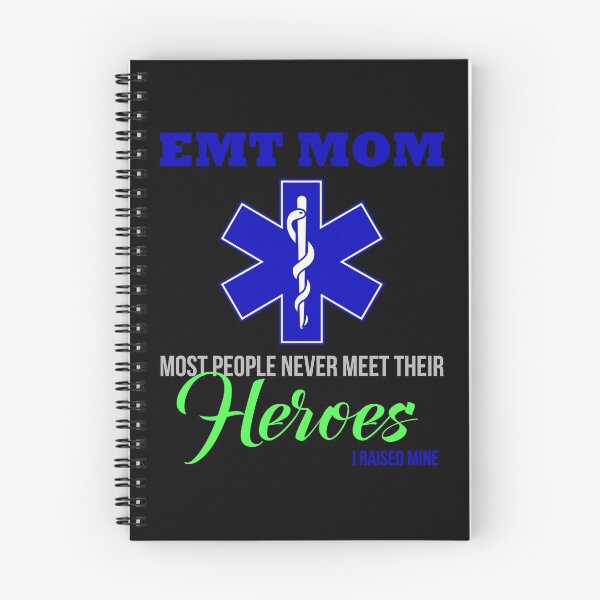 Item preview, EMT Mom Gift Hero Firefighter EMT EMS Wing designed and sold by djpraxis.