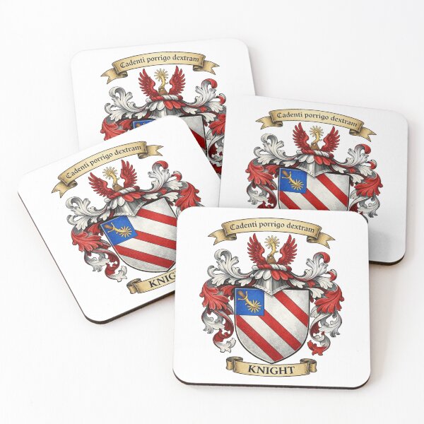 Item preview, The Knight Family Coat of Arms designed and sold by BagTown Clans.