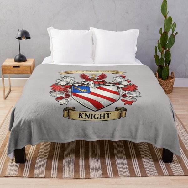 Item preview, The Knight Family Coat of Arms designed and sold by BagTown Clans.