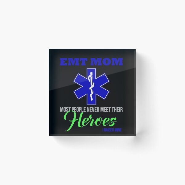 Item preview, EMT Mom Gift Hero Firefighter EMT EMS Wing designed and sold by djpraxis.