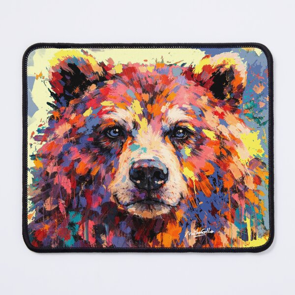 Item preview, Bear Portrait designed and sold by ArtMailsonCello.