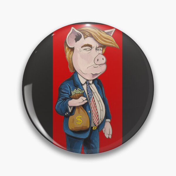 Item preview, Capitalist Pig Original Illustration  designed and sold by Zion Lion .