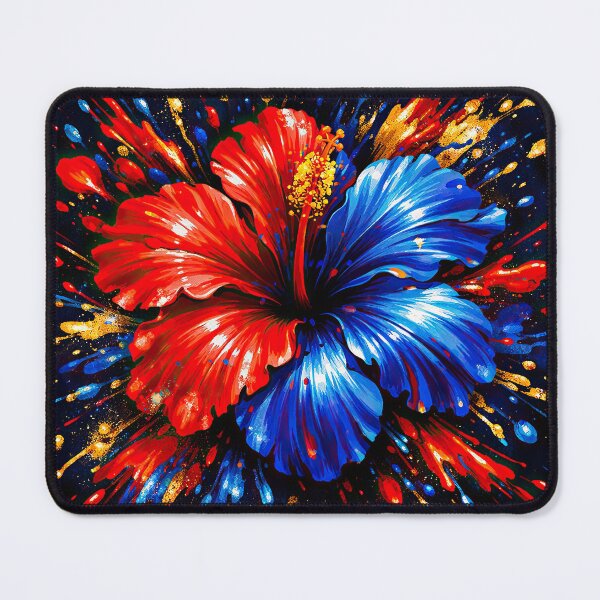 Item preview, Haiti Hibiscus Fire Bloom designed and sold by BrickByDream.
