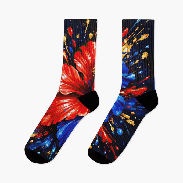 Item preview, Haiti Hibiscus Fire Bloom designed and sold by BrickByDream.