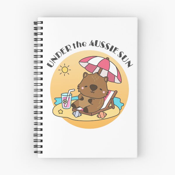 Artikelvorschau, Ein süßer Wombat unter der australischen Sonne entworfen und verkauft von DalePrestonArt.