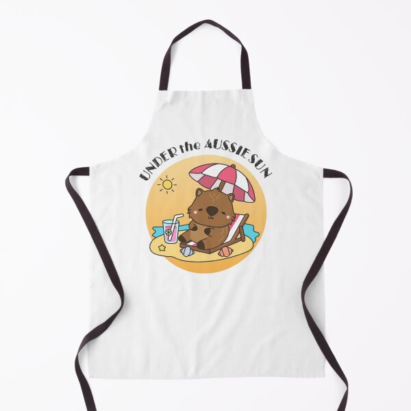 Item preview, Cute Wombat under the Aussie Sun designed and sold by DalePrestonArt.