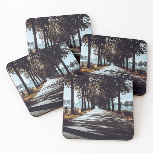 Item preview, Achtmaal Tree Lined Road designed and sold by Radiocafe.