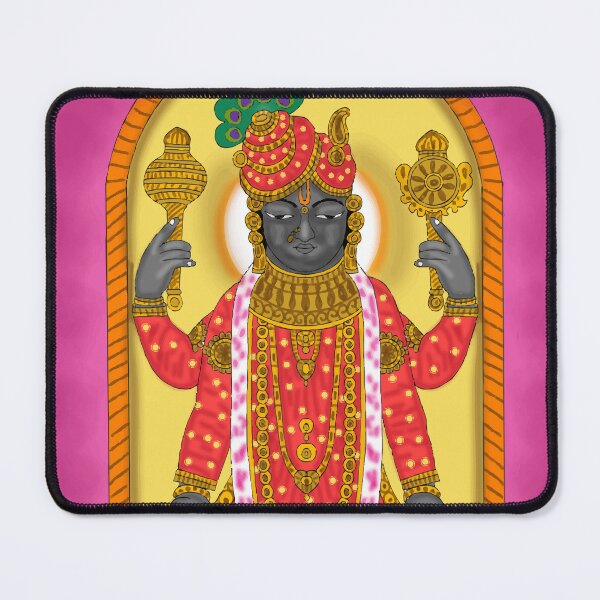 Item preview, Lord Dwarikadhish Krishna Art – Divine Dwarka Inspired Illustration designed and sold by Harshit_Digital_Arts.