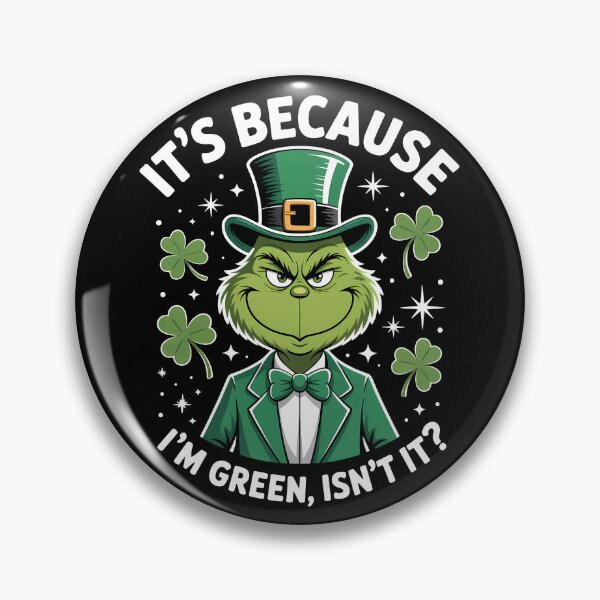 Item preview, its because I'm green isn't it happy saint Patrick Day 2026 designed and sold by VividDripCo.