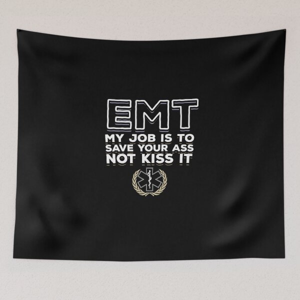 Item preview, EMT Gifts for Men Women Firefighter Hero Funny designed and sold by djpraxis.