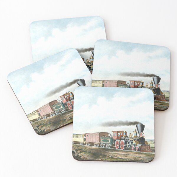 Item preview, Vintage American Railroad Art - The Express Train - Lithograph designed and sold by karwilberevivalcollection.