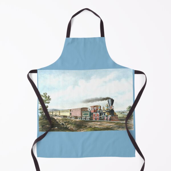 Item preview, Vintage American Railroad Art - The Express Train - Lithograph designed and sold by karwilberevivalcollection.