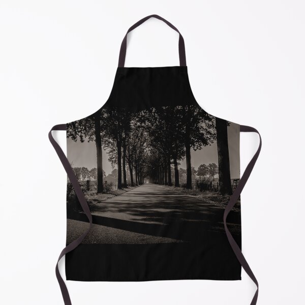 Item preview, Achtmaal Tree Lined Road Sepia Toned designed and sold by Radiocafe.