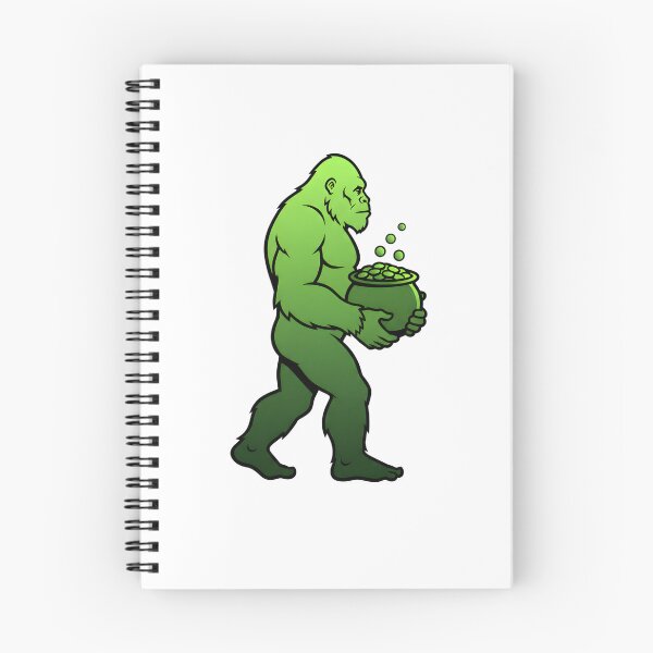 Item preview, Bigfoot Pot of Gold Lucky Silhouette designed and sold by Kvarny.