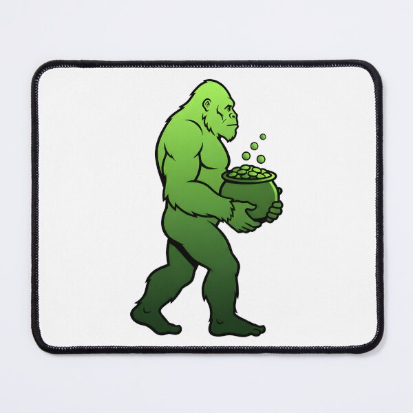 Item preview, Bigfoot Pot of Gold Lucky Silhouette designed and sold by Kvarny.