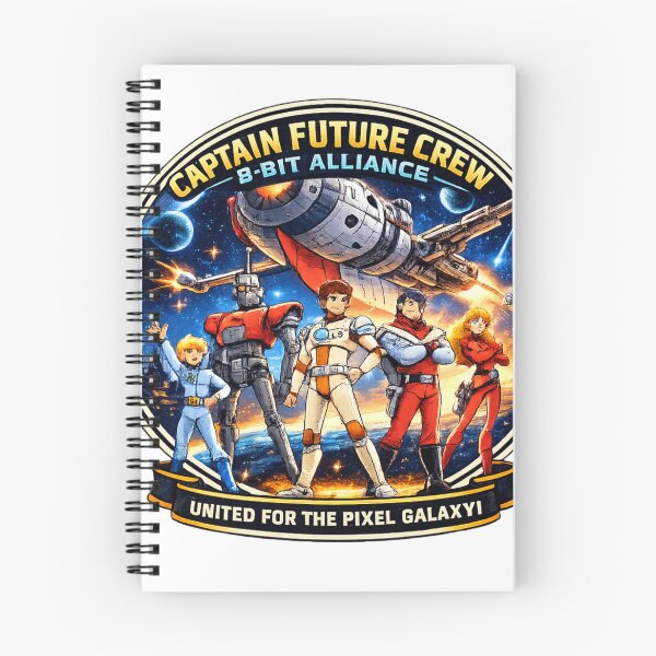 Item preview, Captain Future Crew designed and sold by Xeiboo.