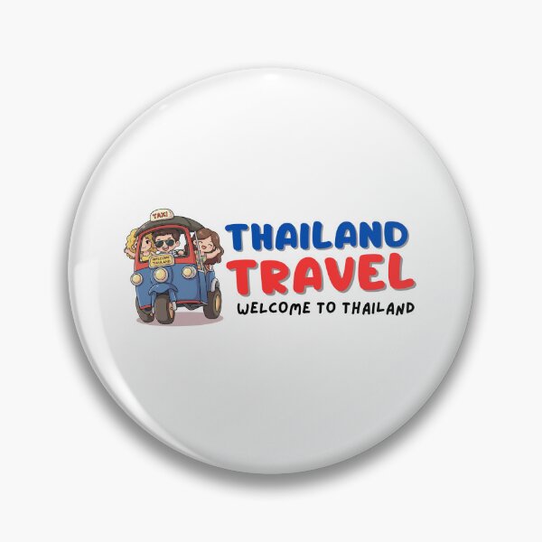 Item preview, Cute Thailand Travel Tuk Tuk – Welcome Thailand Cartoon Illustration designed and sold by Beeform.