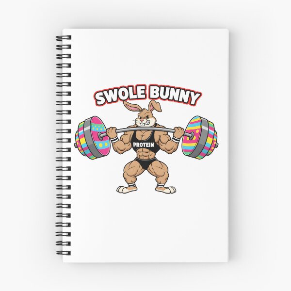 Item preview, Swole Bunny - Funny Easter Gym Lifting designed and sold by Kvarny.