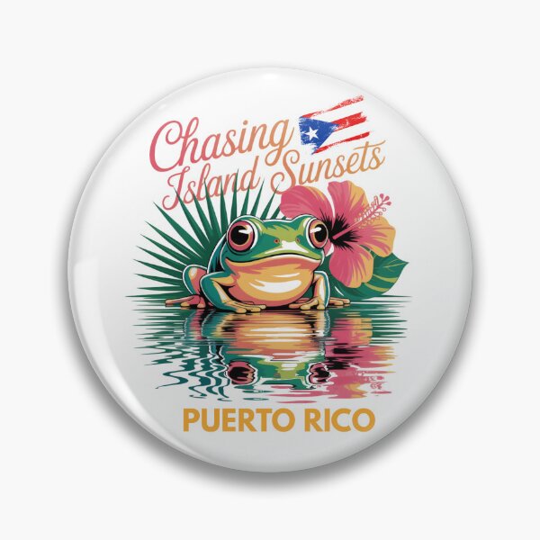 Item preview, Puerto Rico Coquí Chasing Island Sunsets Tropical Nature, Boricua Vibes  designed and sold by Nzgiftsandmore.