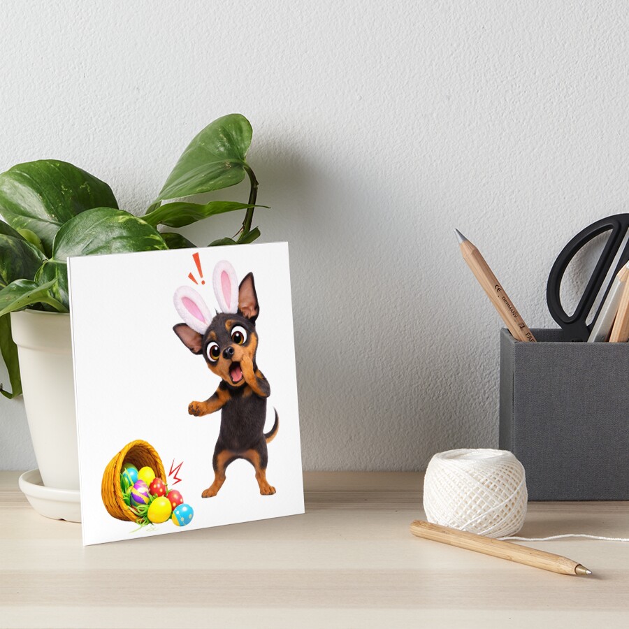 Item preview, Art Board Print designed and sold by Sillytoe.