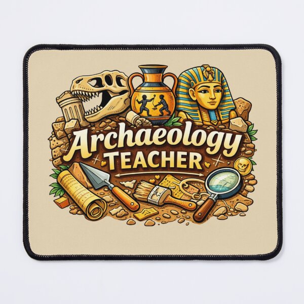 Item preview, Archaeology Teacher - Ancient History Excavation Design designed and sold by Myra365Art.