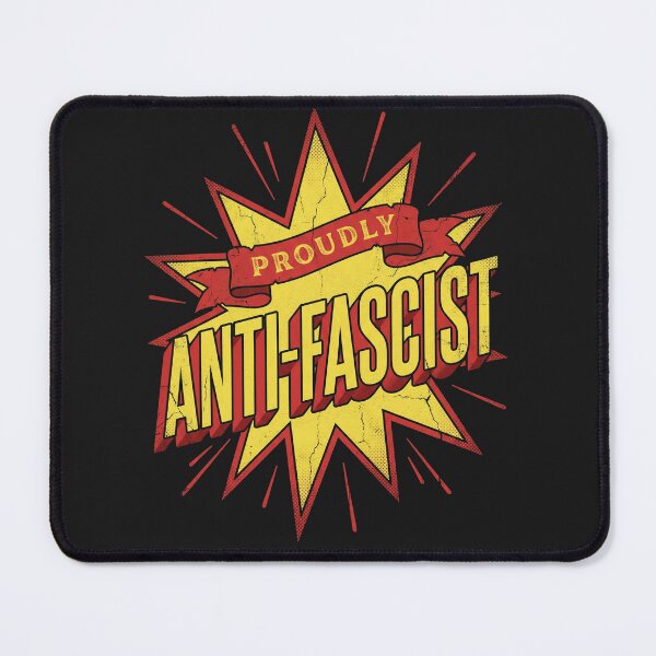 Item preview, Proudly Anti-Fascist Vintage Comic Burst designed and sold by AdyKurniawan.