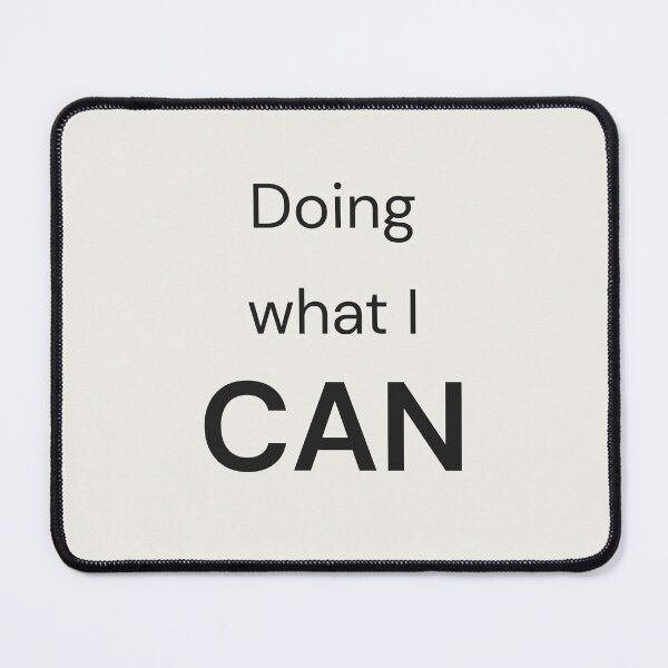 Item preview, Doing What I Can – Gentle Affirmation Tee designed and sold by QuietlyBecoming.