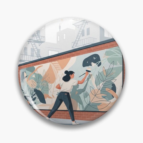 Item preview, Urban Street Artist – Modern City Art Illustration designed and sold by itsTinaColman.