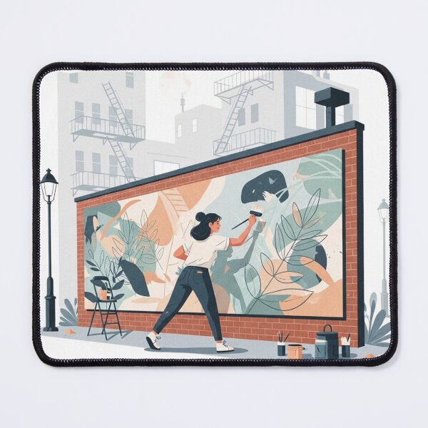 Item preview, Urban Street Artist – Modern City Art Illustration designed and sold by itsTinaColman.