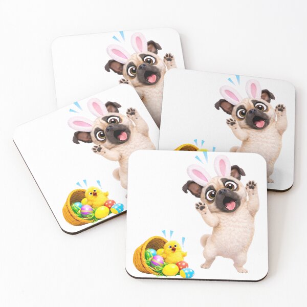 Item preview, Easter Pug designed and sold by Sillytoe.