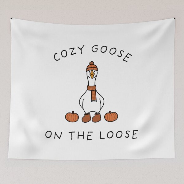 Item preview, Cozy Goose On The Loose, Silly Goose Lover Gift designed and sold by breannehope.