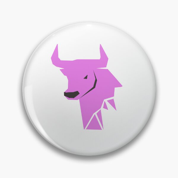 Item preview, Bold Pink Bull – Taurus Inspired Art designed and sold by Theo86.