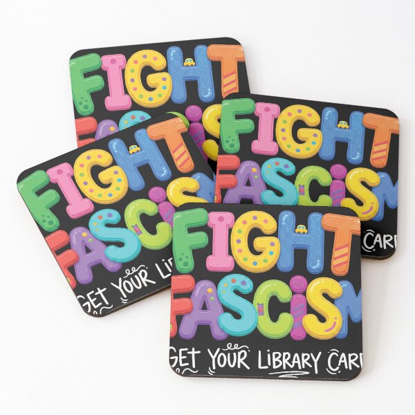 Item preview, Fight Fascism Get Your Library Card designed and sold by AdyKurniawan.