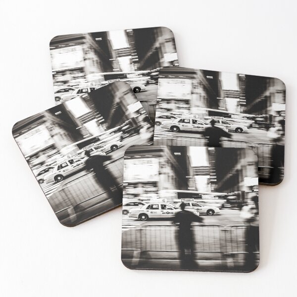 Item preview, New York City Taxi Madison Square Garden Black and White designed and sold by Radiocafe.