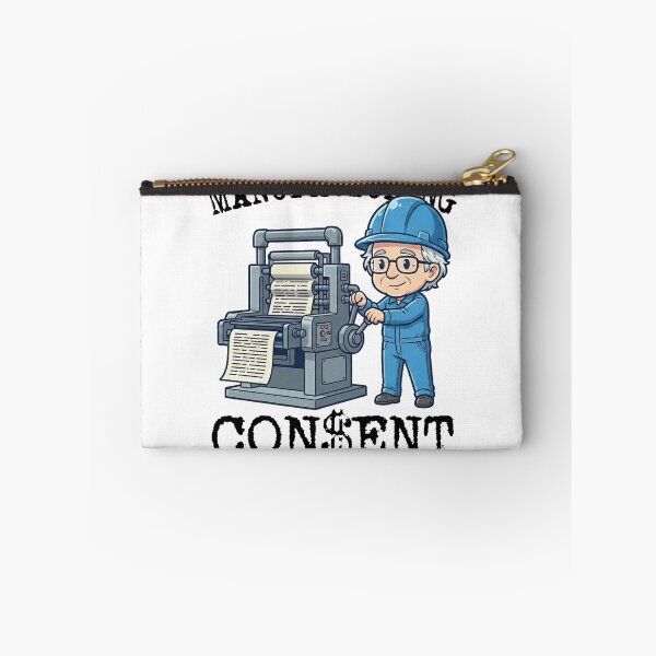 Item preview, Manufacturing Consent designed and sold by WiseGuyTs.