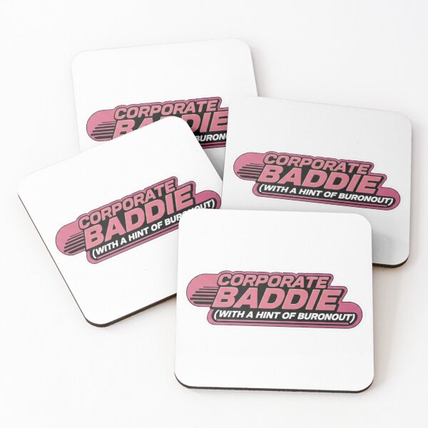 Item preview, Corporate Baddie Burnout Sticker - Office Humor designed and sold by Wave-Creator.