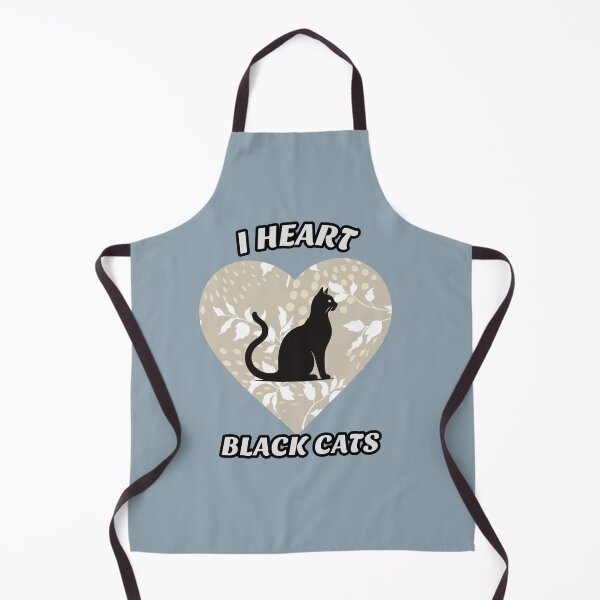 Item preview, I Heart Black Cats designed and sold by Rockyctees.