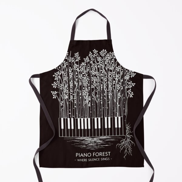 Item preview, Piano Forest - Where Silence Sings | Birch Tree Nature Art designed and sold by By Dana Studio.