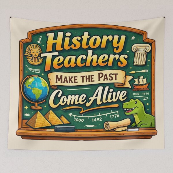 Item preview, History Teachers Make the Past Come Alive designed and sold by Myra365Art.