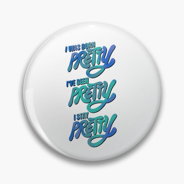 Item preview, Hudson Williams QUOTE I was Born PRETTY designed and sold by baranskini.