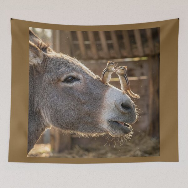 Item preview, Chipmunks Dance on Donkey's Muzzle designed and sold by Tridentulus.