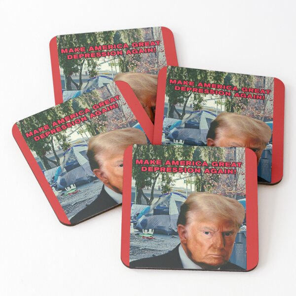 Item preview, Anti Trump Make America Great Depression Again  designed and sold by Cat Haven & Rescue .