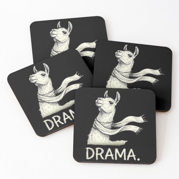 Item preview, Witty Drama Llama Scarf Animal designed and sold by k3rstman1.