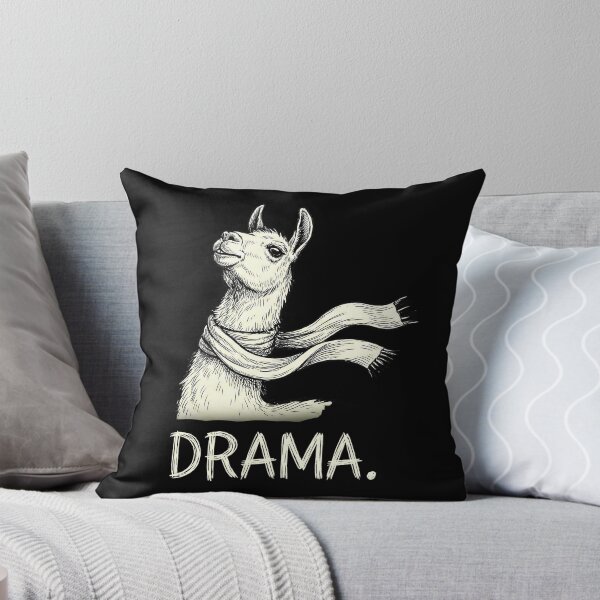 Item preview, Witty Drama Llama Scarf Animal designed and sold by k3rstman1.