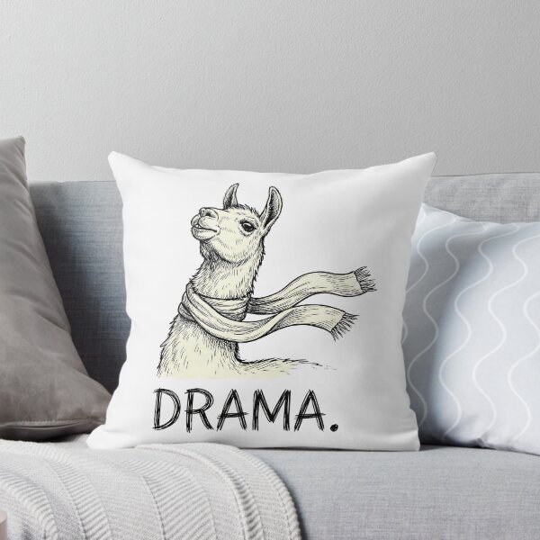 Item preview, Drama Llama with Scarf Humor designed and sold by k3rstman1.