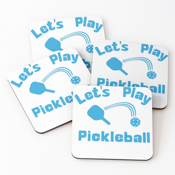 Item preview, Blue Let's Play Pickleball designed and sold by KatieCCreative.